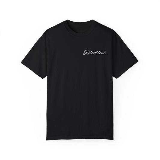 Unisex Relentless Crew Original Front and Back Logo T-Shirt 1